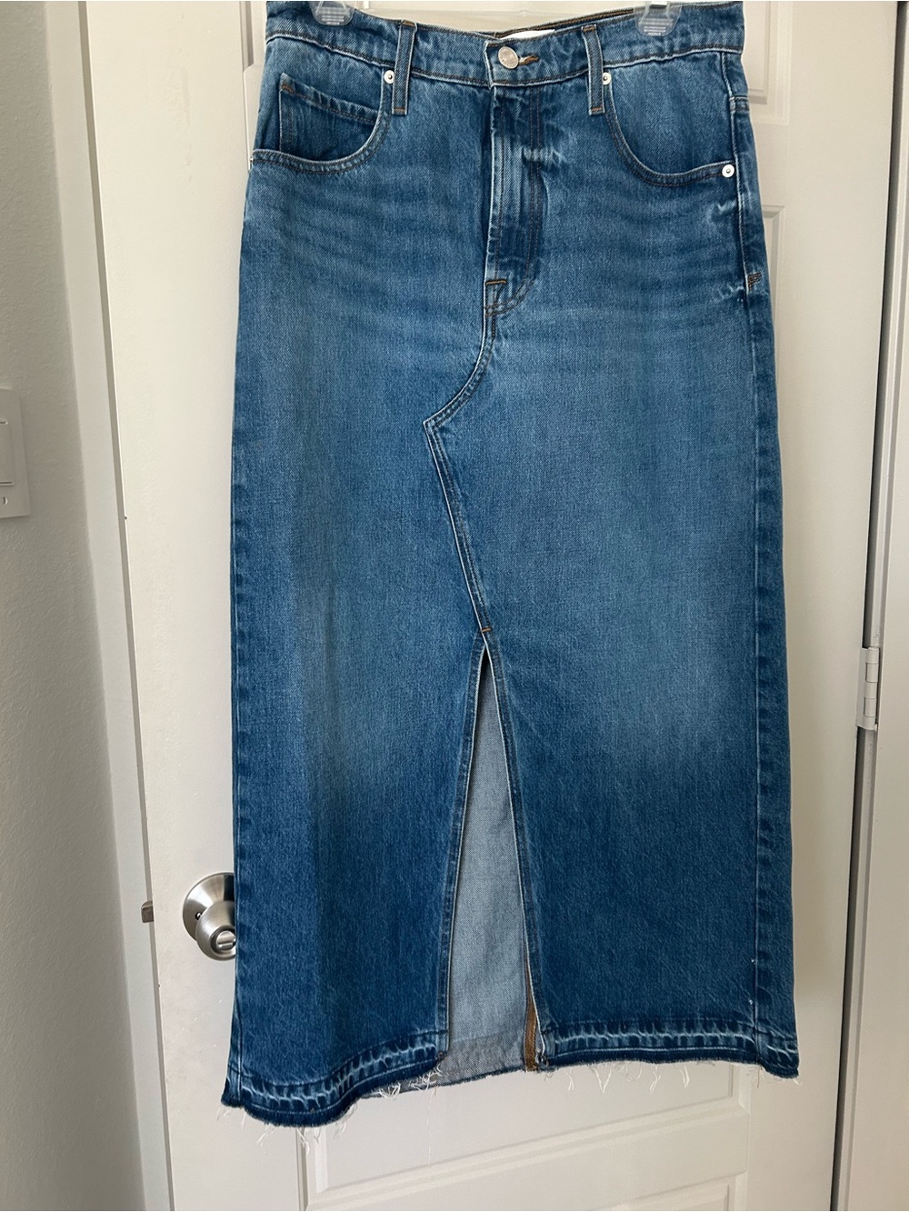 Frame Women's Fray Hem Skirt